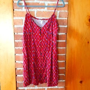 Forever 21 pomegranite patterned dress